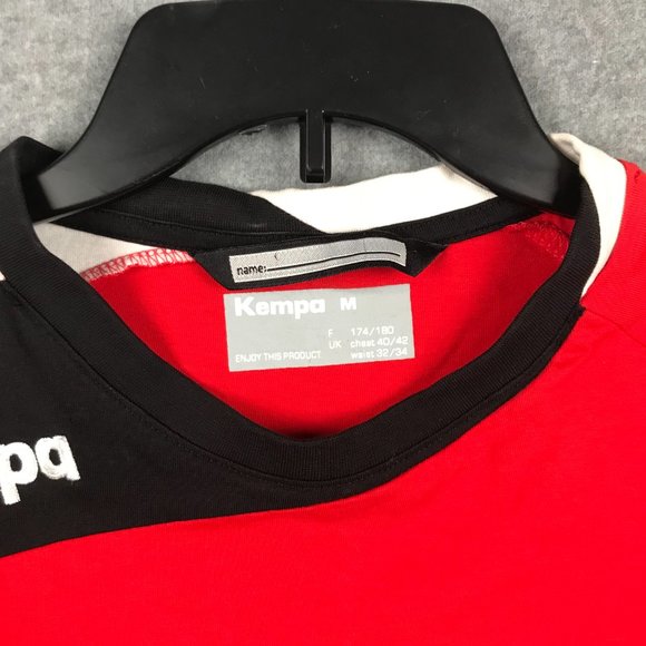 Kempa PGNiG Shirt Mens Medium Red Handball Cotton Short Sleeve Graphic Germany - Picture 2 of 14